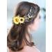 Barogirl Sunflower Wedding Hair Vine Headpiece - Gold Flower Headband for Women and Girls - Buy Online on GoSupps.com