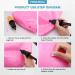 18 IN Pink Exercise Ball - Anti-Slip Yoga & Pilates Ball for Pregnancy Birthing, Workout & Core Training - Anti-Burst with Air Pump - Home Gym & Office Fitness - Buy Online on GoSupps.com