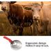 Curry Comb Reversible Stainless Steel Curry Comb Livestock Shedding Comb with Soft Touch Grip for Sheep Horses Cows(6 Rings) As shown - Buy Online on GoSupps.com