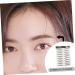FRCOLOR 9 Sheets Waterproof Eyebrow Stickers Eyebrow Tool Imitation Eyebrow Sticker Hair 3d Template 1 count (Pack of 1) Brown - Buy Online on GoSupps.com