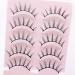5 Pairs Black DIY False Eyelashes - Natural Stylish Makeup Extensions for Women | Best Eye Lashes & Adhesives - Buy Online on GoSupps.com