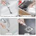 Drain Clog Brush Remover Sink Hair Cleaning Brush | Hangable Bendable 17.7 Inches Pipe Cleaner Brush For Toilet Clogged Drains Hmltd - Buy Online on GoSupps.com