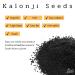 Jiva Organics Organic Kalonji (Nigella Sativa) 7 oz - Premium Quality Herb - Buy Online on GoSupps.com
