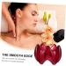 Buy Minkissy Gua Sha Massage Tool - 2-Piece Red Facial & Body Muscle Massager Board for Deep Tissue Relief | International Shipping Available - Buy Online on GoSupps.com