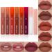 8 Pcs Matte Liquid Lipstick Set | Long-Lasting Waterproof Lip Gloss & Balm | Beauty Glazed Lip Cosmetics for Women - Buy Online on GoSupps.com