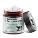 Beef Tallow and Honey Balm Beef Tallow for Skin Face & Body Moisturizer with Grass-Fed Pure Beef Tallow Honey Beeswax Whipped Tallow Cream Delivers Deep Hydration Skin