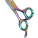 Sharf Gold Touch 6.5 42-Tooth Rainbow Thinning Shear for Dogs - Japanese Stainless Steel Pet Shears - Buy Online on GoSupps.com