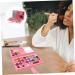 33-Piece Makeup Palette & Eyeshadow Toys for Kids | Blush Pan Cosmetic Bag | Ideal Gift for Girls - Buy Online on GoSupps.com
