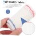 FRCOLOR 5pcs Cohesive Grip Tape - Elastic Medical Wrapping & Non-Reflective Tape for Feet - Red & Blue Line Spandex - Buy Online on GoSupps.com