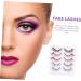5 Pairs Colored False Eyelashes Color Lashes Dollsthetic Lashes Fluffy Colored Eyelashes Faux Eyelashes Face Eyelashes Halloween Faux Lashes Cosplay Imitation 3d Clothing - Buy Online on GoSupps.com