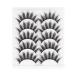 Shop 3D Dramatic False Eyelashes - 5 Pairs of Fluffy Voluminous Reusable Strip Lashes | Glowing Win - Buy Online on GoSupps.com
