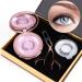 Magnetic Eyelashes | 6 False Eyelash And Applicator For Natural Look | 3D Soft Natural Look Reusable Eyelashes | For Bigger And Brighter Eyes And Stunning Look - Buy Online on GoSupps.com