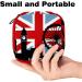 Menstrual Bag Zipper - UK Flag Tampon & Napkin Pouch for Women & Girls | Stylish & Practical - Buy Online on GoSupps.com