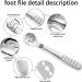 BCONE HORTHAUTHOBEL & Footfish Pedicure Set - Cornal Remover & Horn Skin File with 20 Replacement Blades | International Shipping Available - Buy Online on GoSupps.com
