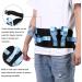 ZZBB Walking and Standing Gait Belt Elderly Physical Therapy Transfer Sling for Patient Care Safety Medical Nursing Safety Assist Transfer Belt for Patient White - Buy Online on GoSupps.com
