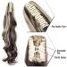 Cute Clip-In Ponytail Hair Extension - 18 Inch Curly Dark Brown - Buy Online on GoSupps.com
