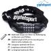 Gipfelsport Bicycle Lock - Secure Chain Lock with Combination for Kids & Adults - Black | International Shipping Available - Buy Online on GoSupps.com
