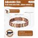 JECANORI 2x Lymph Drainage Copper Magnet Bracelet for Men | Adjustable 3500 Gauss Therapy Jewelry - Gift Box Included - Buy Online on GoSupps.com