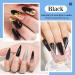 AZUREBEAUTY Dip Powder Black 2oz - Odor-Free, Long-Lasting French Nail Art Kit - DIY Manicure Salon Quality Results - Buy Online on GoSupps.com