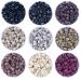 KOCONI 500Pcs 5.0mm Silicone lined Micro Rings Silicone Micro Rings Lined Micro Links Silicone Beads Silicone Micro Rings Beads for 0.8g/1g strand Pre Bonded Hair Extensions #5 Brown 500 PCS #5 Brown