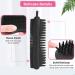 3-in-1 Silicone Scalp Massager Shampoo Brush for Men, Women, and Children - Black - Buy Online on GoSupps.com