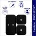 TENSPAD SILVER 12 Electrodes for Bluetens Duo Sport | 8 S & 4 M Electrodes | Optimal Pain Relief & Recovery - Buy Online on GoSupps.com