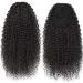 Afro Kinky Curly Clip In Ponytail - 35cm Black Hair Extension for African Beauty | VD059A - Buy Online on GoSupps.com