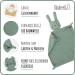 R uberella Baby Gift Set for Boys & Girls - Includes Gift Card Comforter Teething Ring & Mint Bib - Perfect Newborn Present - Buy Online on GoSupps.com