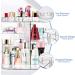 Miserwe Makeup Organizer 360 Rotation | 7-Layer Adjustable Storage for Various Cosmetics | Large Capacity Multi-Functional Organizer for Bathroom Vanity - Buy Online on GoSupps.com