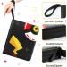 Trading Card Binder - Holds 400 Cards | 50 Removable Sleeves | 3-Ring Collector Album (Black) - Buy Online on GoSupps.com