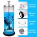 Durable Disinfectant Barber Sterilizer Jar - 50 Oz Glass Jar for Nail Tools & Hair Stylist Supplies - Buy Online on GoSupps.com