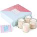 Scented Candles Gift Set for Women - 100% Natural Soy Aromatherapy Candles - Long Lasting Home and Bath Scents - Perfect Unique Mother's Day or Birthday Gift for Mom - Buy Online on GoSupps.com