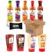Nando's Sauce Bundle: Lemon Herb Medium Hot Extra Hot Garlic (125g each) Perinaise Mild/Medium/Garlic Medium 265g BBQ Sauce 275g & Sweet Chilli Jam 285g (Total 1.98kg) Boxed Treatz