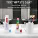 3 x Toothpaste Squeezer Set - Bathroom Accessories Toothpaste Seat Holder (Mixed Color) for Easy Use - Buy Online on GoSupps.com