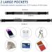 Waterproof Running Belt for Phones - Adjustable Sports Hip Pocket for Men & Women - Black Jogging Bag - Buy Online on GoSupps.com
