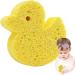 Baby Sponge for Bathing Wood Pulp Sponge Soft Bath Sponges | Shower Sponge Dead Skin Remover Cute Shower Brush Bath Supplies for Toddler Kids Baby Yellow - Buy Online on GoSupps.com