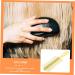 VALICLUD 6pi ces Peigne Anti-poux Et Pellicules Dents Super Denses Double Face Avec Manche Long Ergonomique Pour Cheveux Fins Gar on Fille Adultes Chiens Et Chats Plastique Robuste Noir Et - Buy Online on GoSupps.com