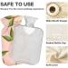 Hot Water Bottle with Cover - Pink Peaches 2L | Pain Relief for Headaches & Back Pain - Buy Online on GoSupps.com