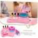FOMIYES 2 Sets Nail Art Set Toy Kids Nail Polish Kids Decor Kids Tool Kit Nail Art Kit Nail Dryer Nail Decorations for Nail Art Kids Playset Decorate Pink Child Plastic Girl - Buy Online on GoSupps.com