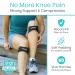 Vive Patella Stabilizer Knee Strap Brace Support - Men & Women - Osgood Schlatter, Arthritis, Tendonitis Compression - Buy Online on GoSupps.com