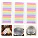 Angoily 8 Sheets Traceless Wig Film Hair Tape Hairline Wig Sticker Wig Stuff Wig Glue Tape Wig Glue for Front Lace Wig Hair Ribbons Glue for Wigs Double Sided Hair Spray Fiber