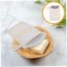 SOESFOUFU 3pcs Handmade Soap Storage Bag Sponges for Bathing Cleaning Sponges Drawstring Wash Bag Black Flax - Buy Online on GoSupps.com