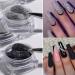 Buy Gzsyy Black Glitter Nail Powder - 6PCS Holographic Nail Art for Stunning Manicure Design - Buy Online on GoSupps.com