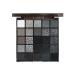 Goth Make-Up Dark Eyeshadow Palette 25 Colors Shimmer Black Smoky Honeshadow | Shadow Powder Smoky Gothic Eyeshadow Kit Eyeshadows for Women