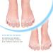 Bunion and Hammer Toe Corrector - Triple Gel Separators for Men and Women | Easy-to-Wear Toe Protectors - Buy Online on GoSupps.com