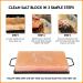 Himalite Himalayan Pink Salt Block & Metal Tray Set 12 x 8 x 1.5 - Ideal for Cooking, Grilling, Cutting, and Serving | Includes Himalayan Cooking Accessories - Buy Online on GoSupps.com