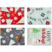 Christmas Pocket Tissues - 72 Pack Travel Size Wipes, 4 Designs - Holiday Tissue Paper - Buy Online on GoSupps.com