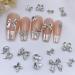 FEIlei 3D Nail Charms Bows Nail Art Studs Nail Jewelry for DIY Crafts Nail Art Decor - Buy Online on GoSupps.com