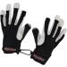 Buy ALPIDEX Unisex Genuine Leather Via Ferrata Gloves - Half Finger Climbing Gloves in Wild Black - Ideal for Adventure and Outdoor Activities - Buy Online on GoSupps.com