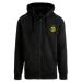 Borussia Dortmund Unisex Hooded Sweat Jacket With Logo Jacket 128 Black